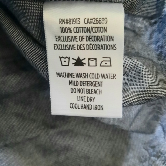 Robert Graham-Knowledge Wisdom, Truth, Gray/Blue Shirt Flip Cuffs, Men's Size XL - Picture 5 of 14